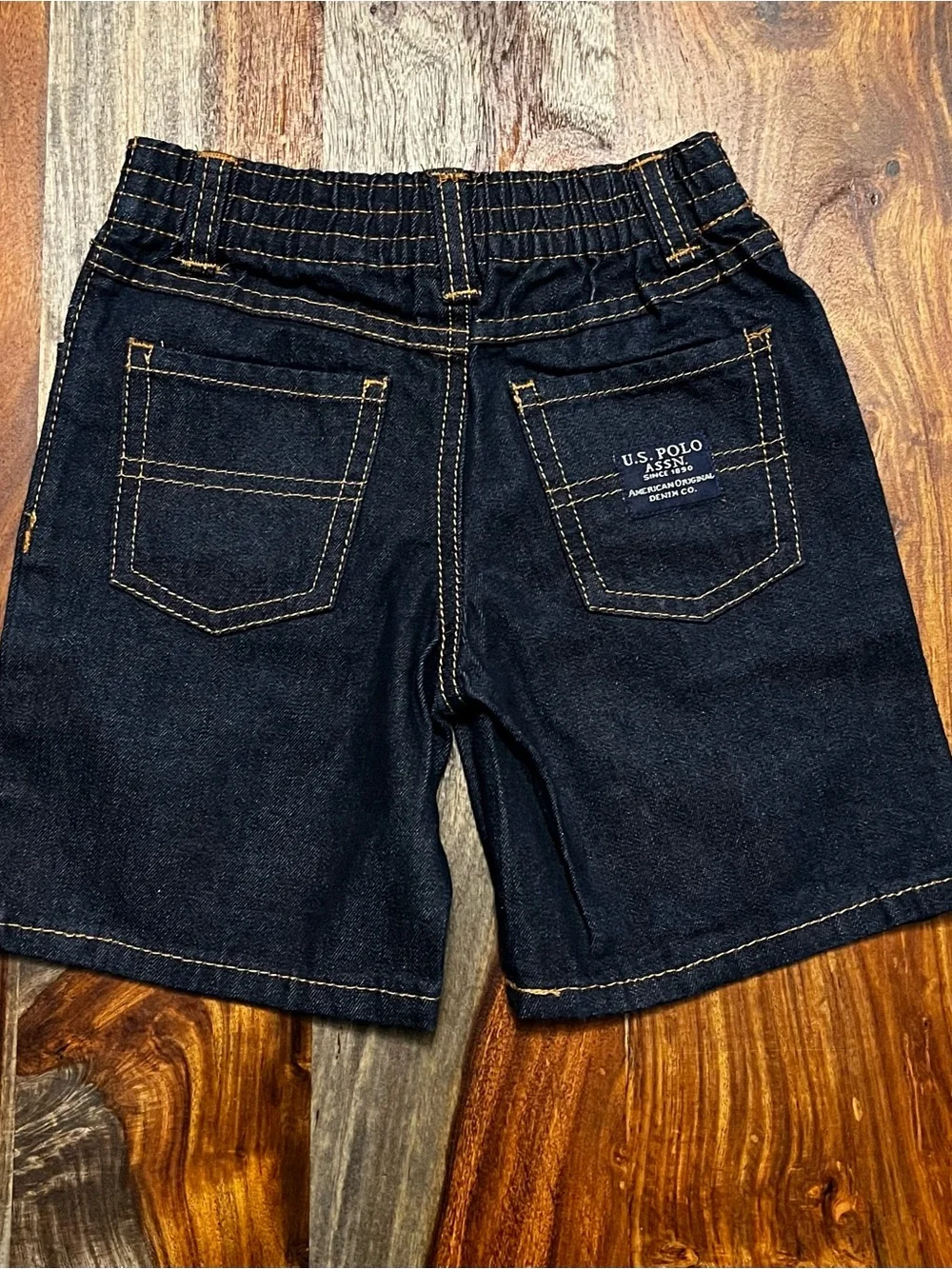 U.S. Polo Toddler Jean Shorts